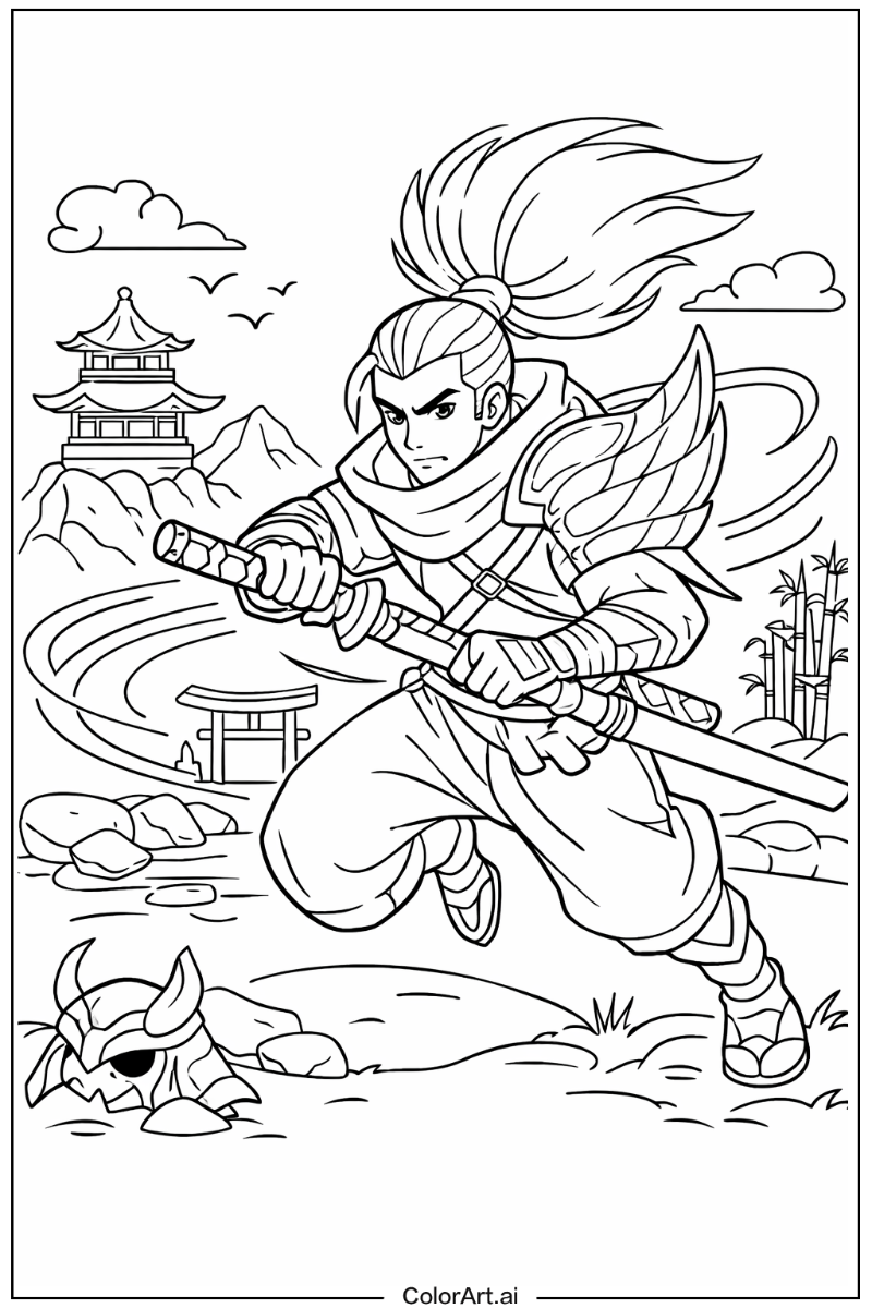 LOL with Yasuo Theme