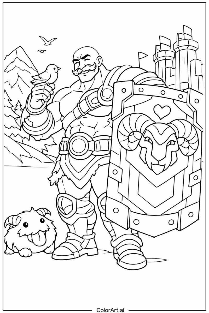 LOL with Braum Theme