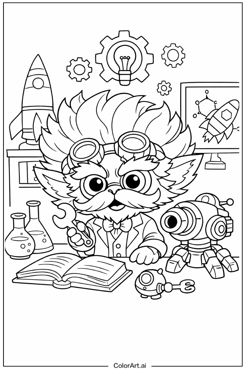 Heimerdinger LOL Design