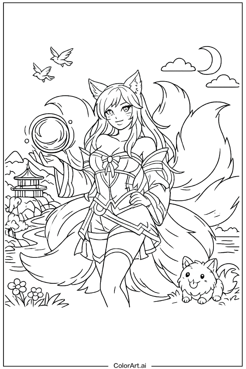 Ahri LOL Scene 2