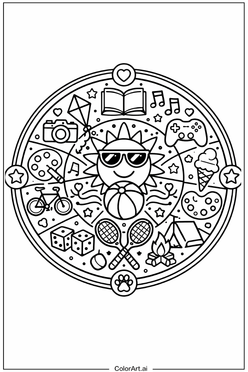 mandala Having Fun 1