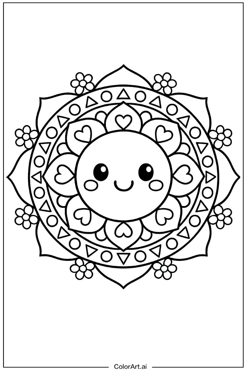 Happy mandala 2