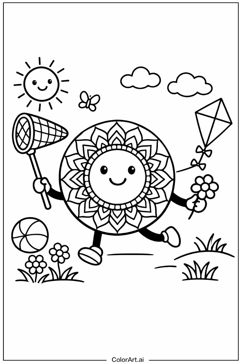 mandala Playing Outside 2