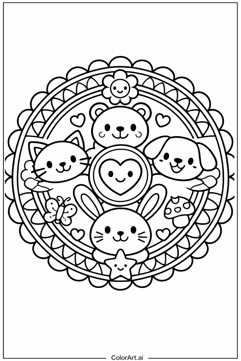 mandala with Friends 3