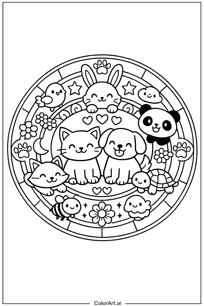 mandala with Friends 4