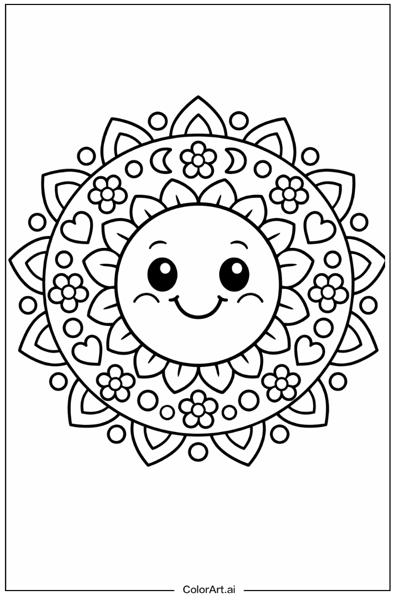 Happy mandala 5