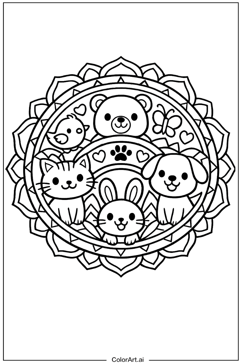 mandala with Friends 5