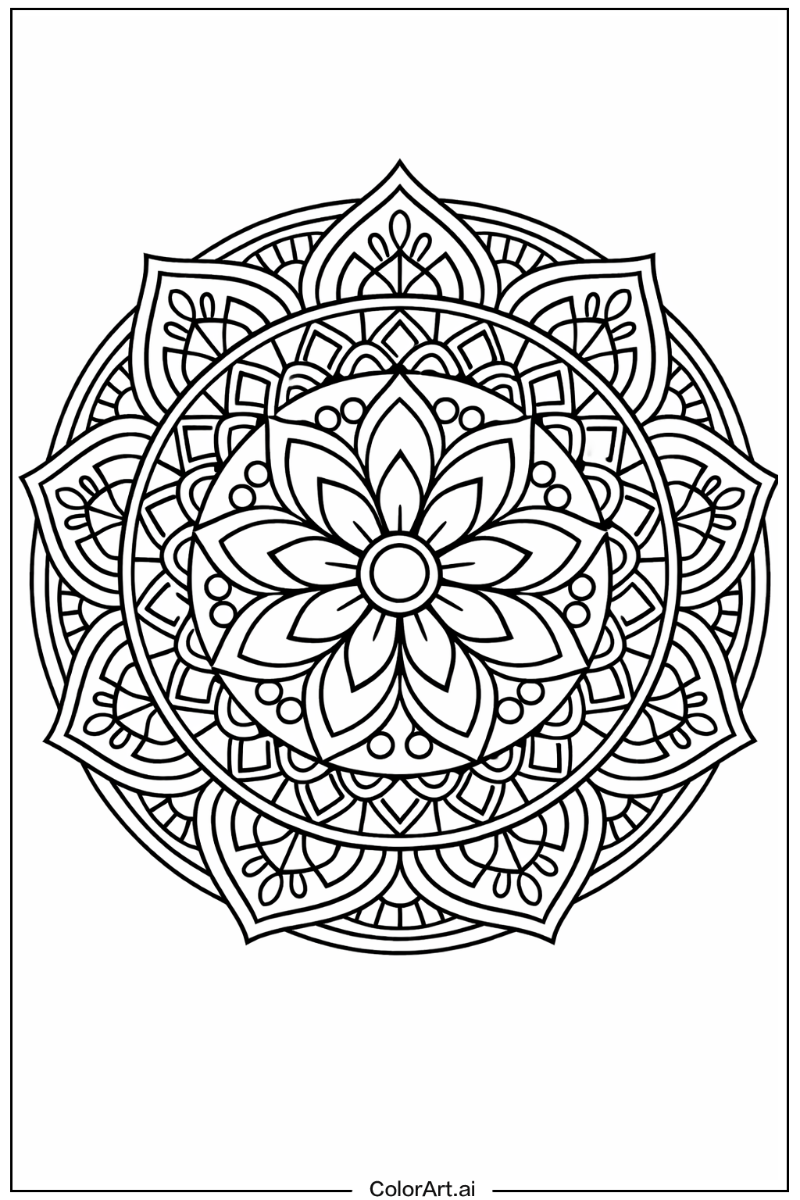 mandala Mandala Style 6