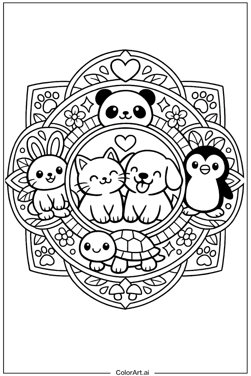 mandala with Friends 7