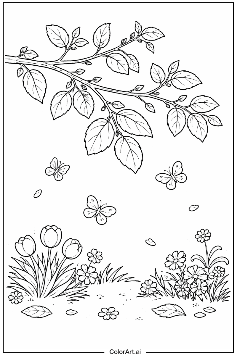 New leaves March Design