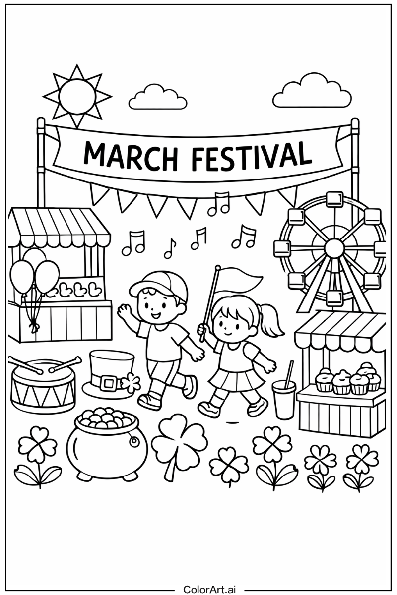 March festival March Scene