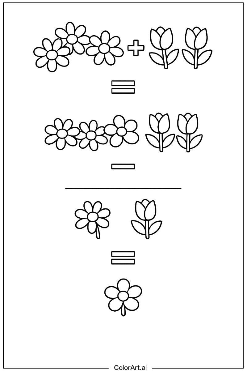 Math with Flowers 2