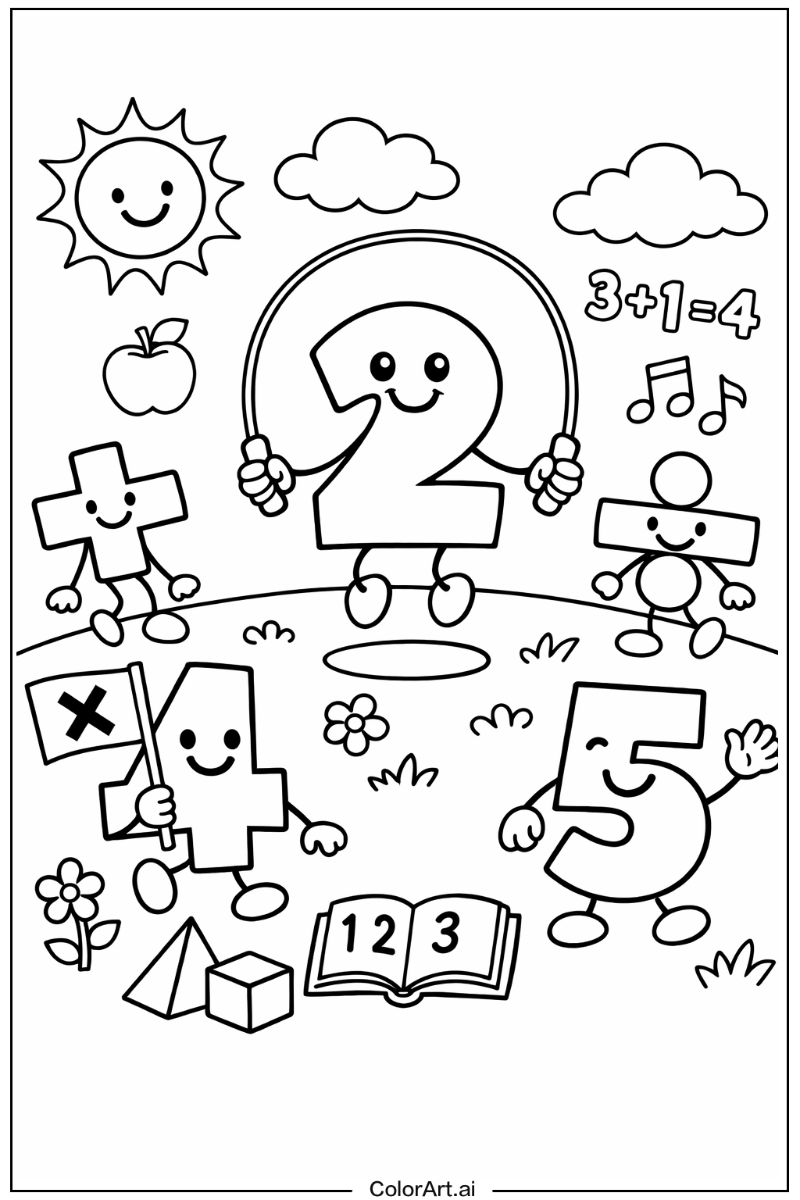 Math Playing Outside 6