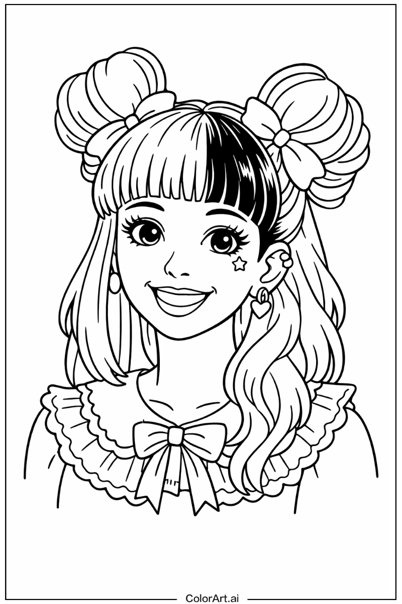 Happy Melanie martinez Portrait 2