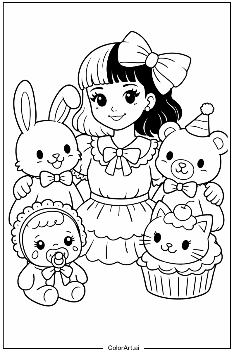 Melanie martinez with Friends 2