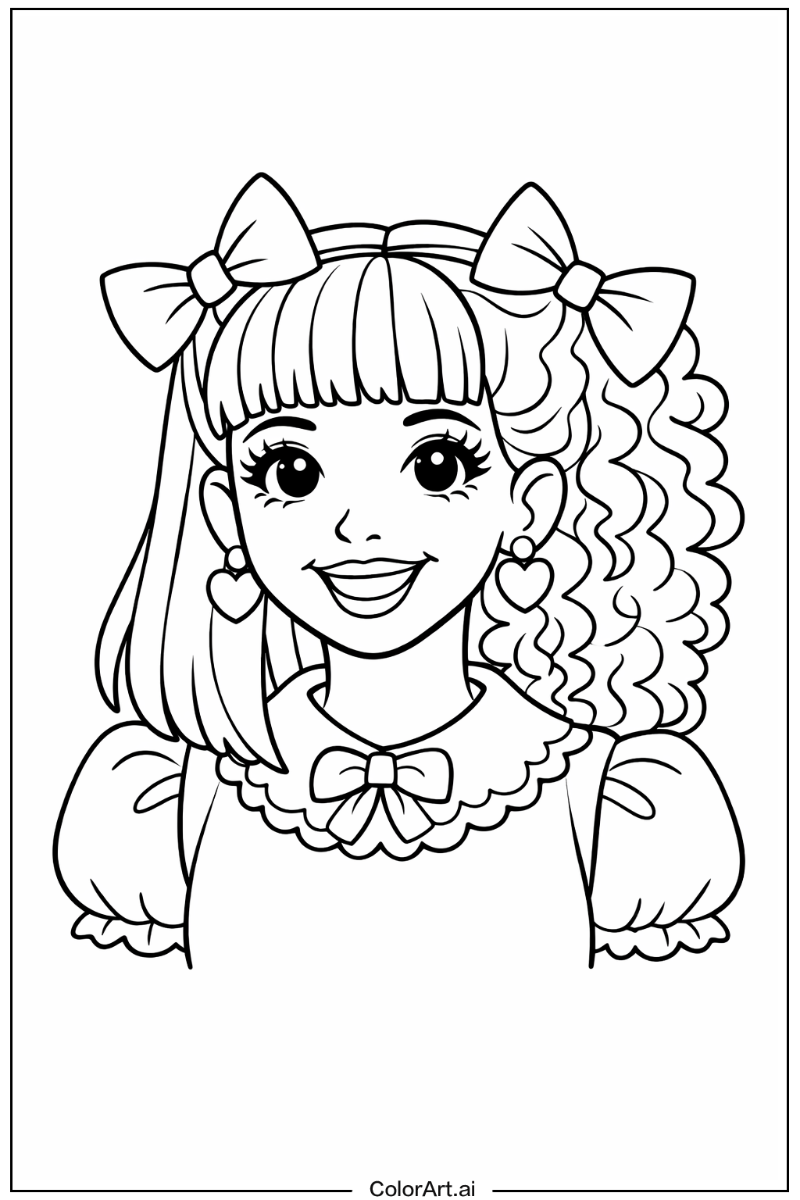 Happy Melanie martinez Portrait