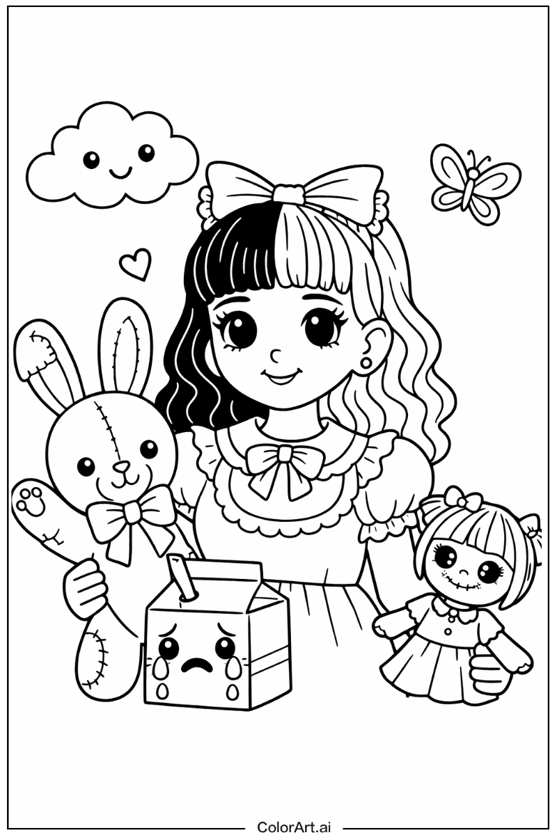 Melanie martinez with Friends 3