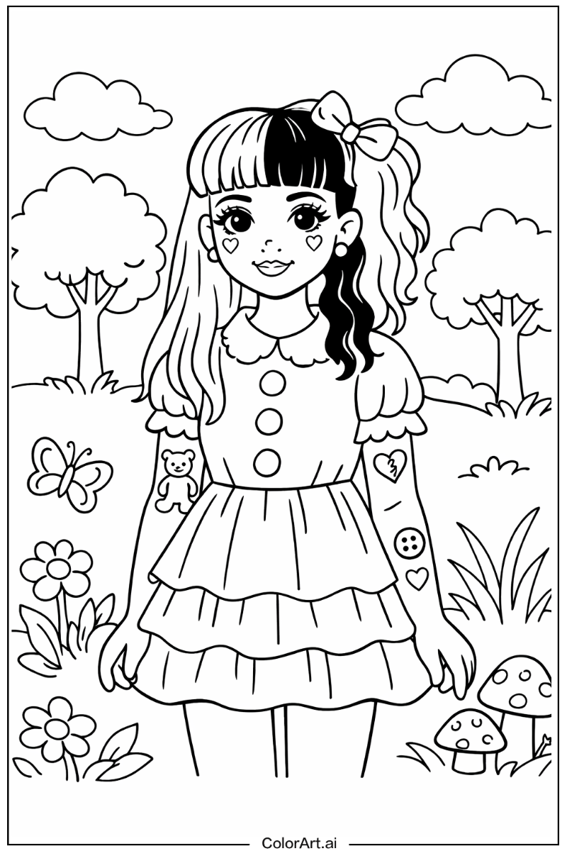 Melanie martinez in Nature 3
