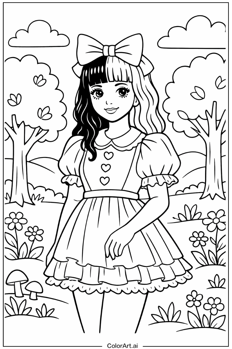 Melanie martinez in Nature 5