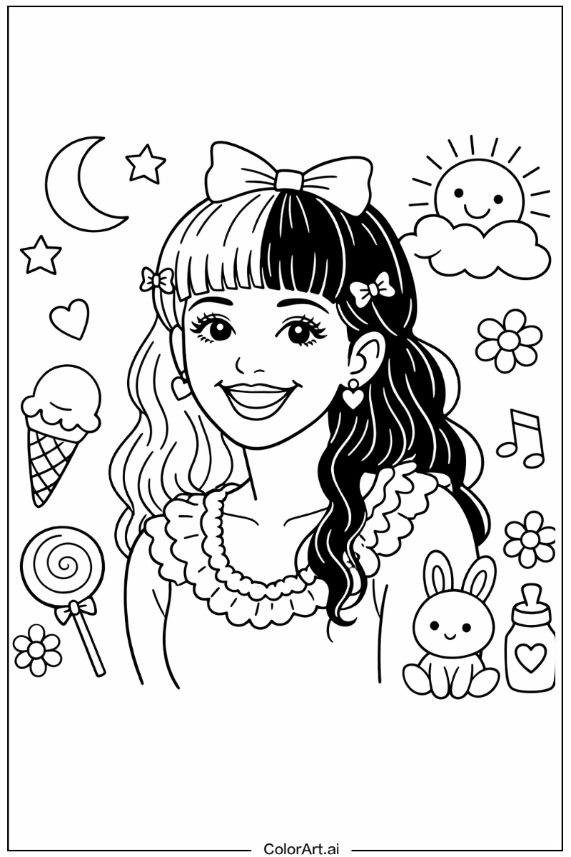 Smiling Melanie martinez 5