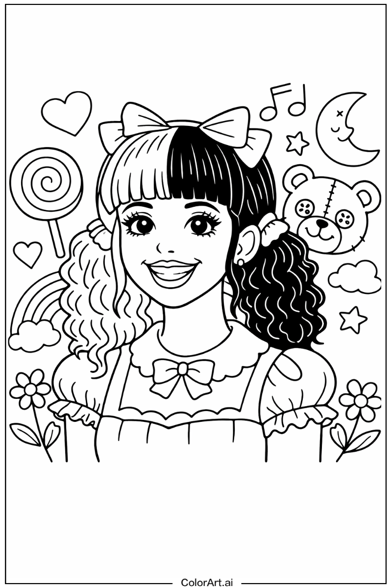 Smiling Melanie martinez 6