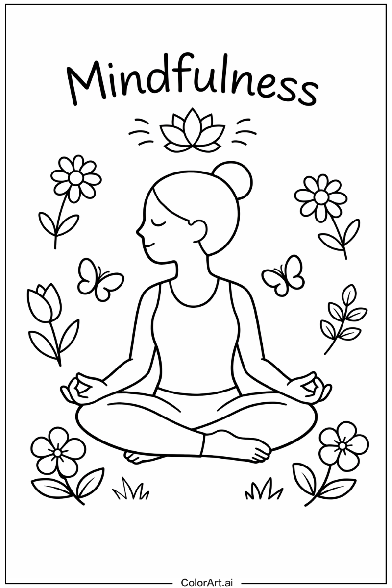 mindfulness with Flowers 2