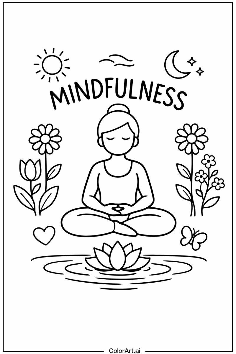 mindfulness with Flowers 3