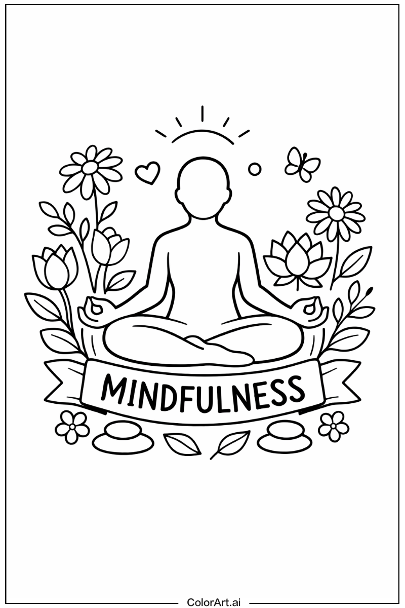 mindfulness with Flowers 5