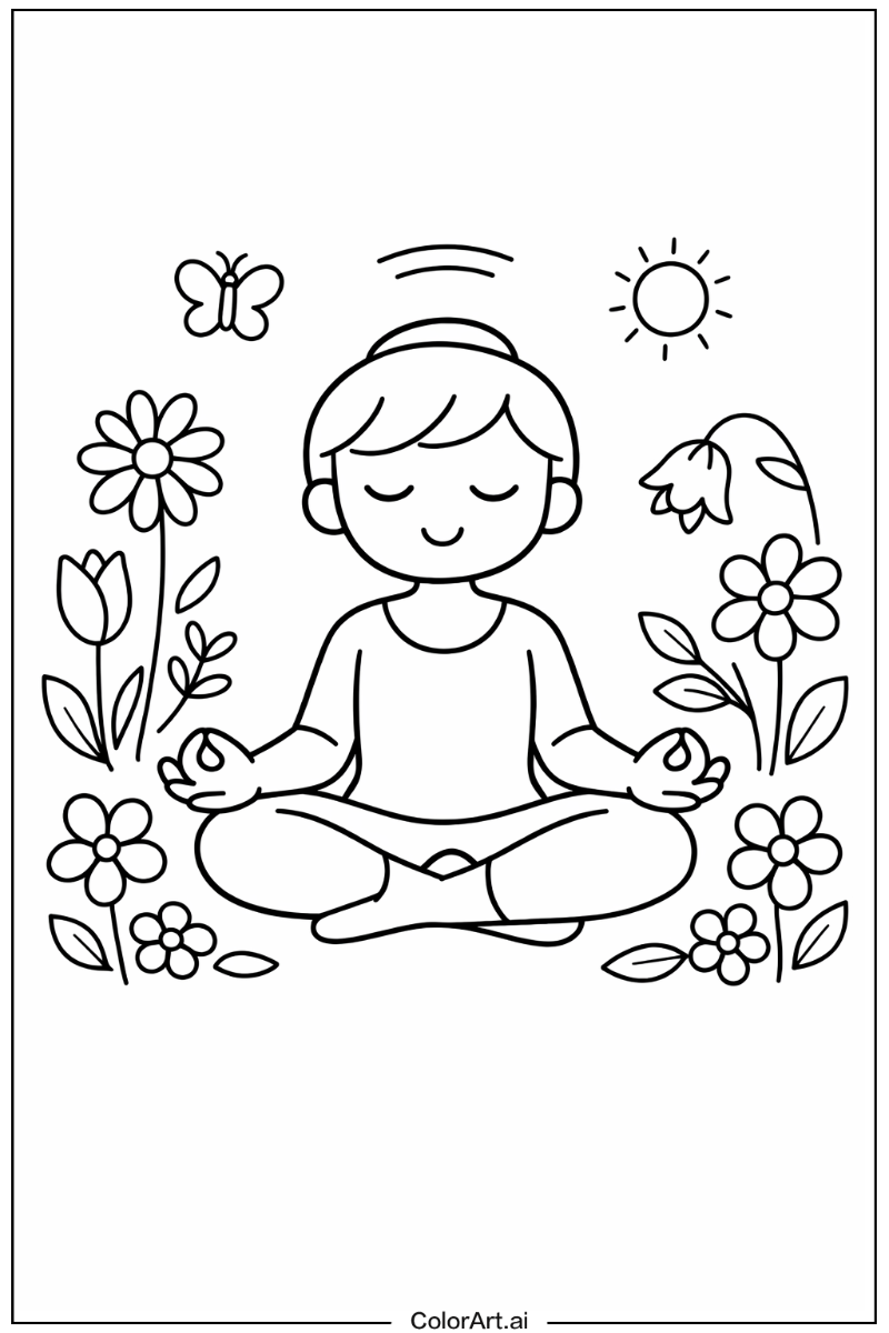 mindfulness with Flowers 1