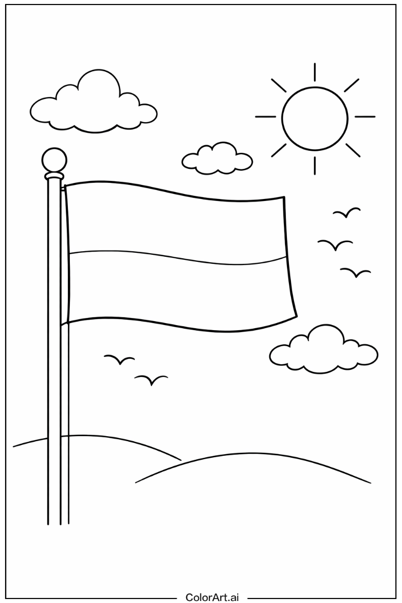 monaco flag Under the Sun 2