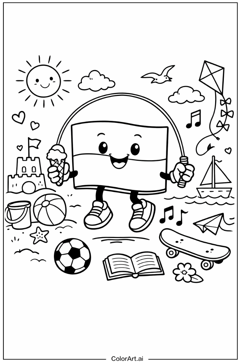 monaco flag Having Fun 3