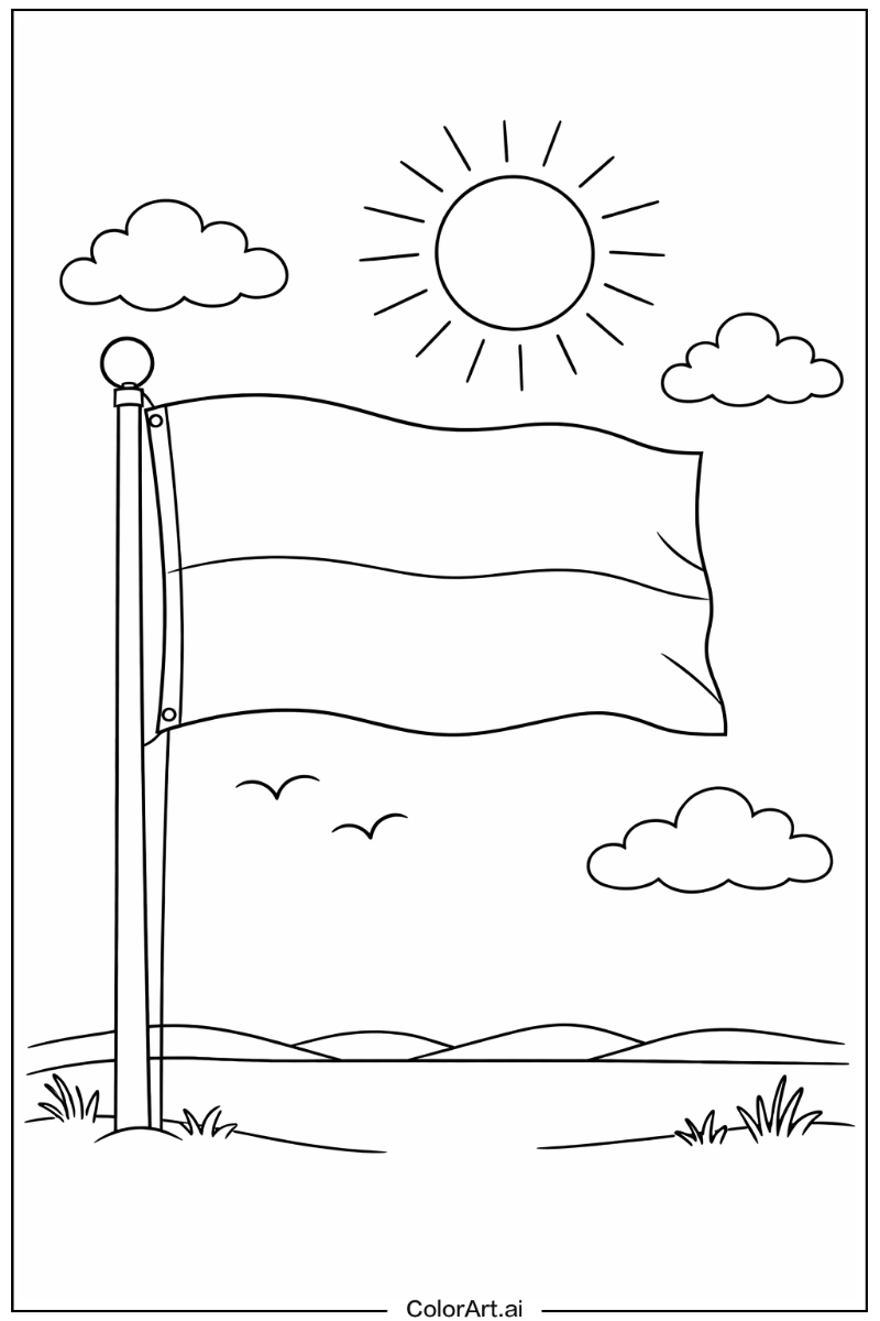 monaco flag Under the Sun 4