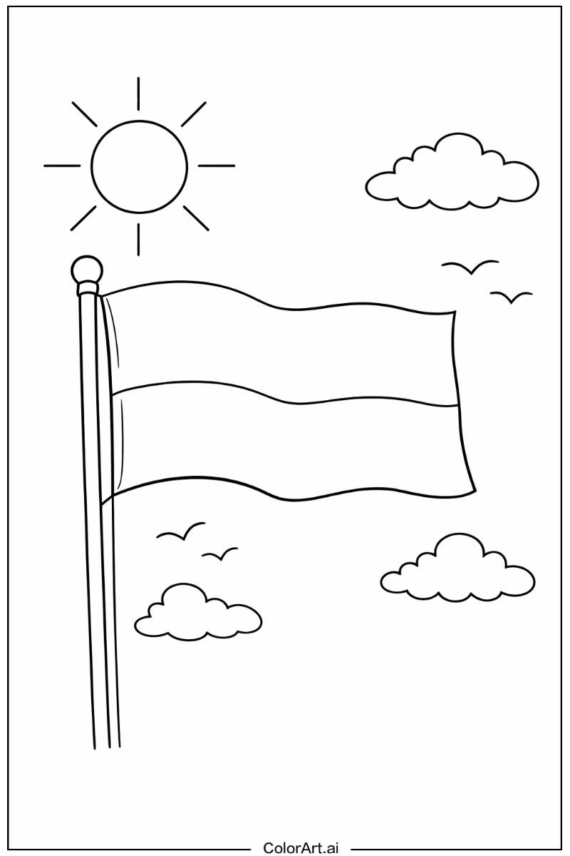 monaco flag Under the Sun 5