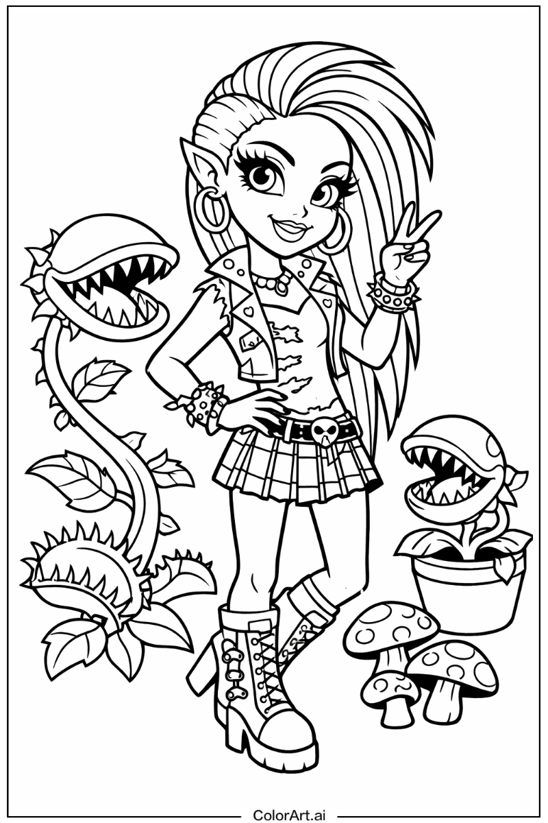 Venus mcflytrap Monster High Design