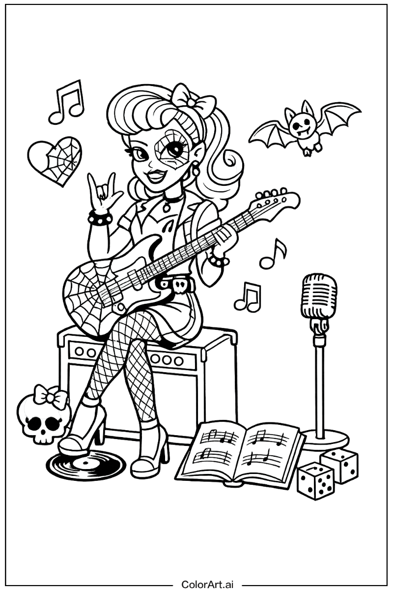 Operetta Monster High Scene