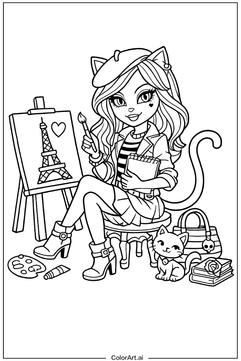 Catrine demew Monster High Scene