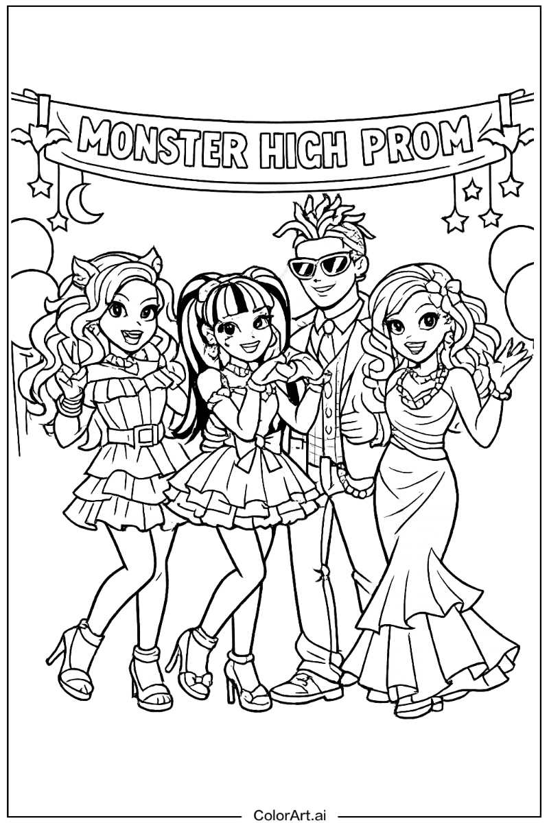 Monster high prom Monster High Design