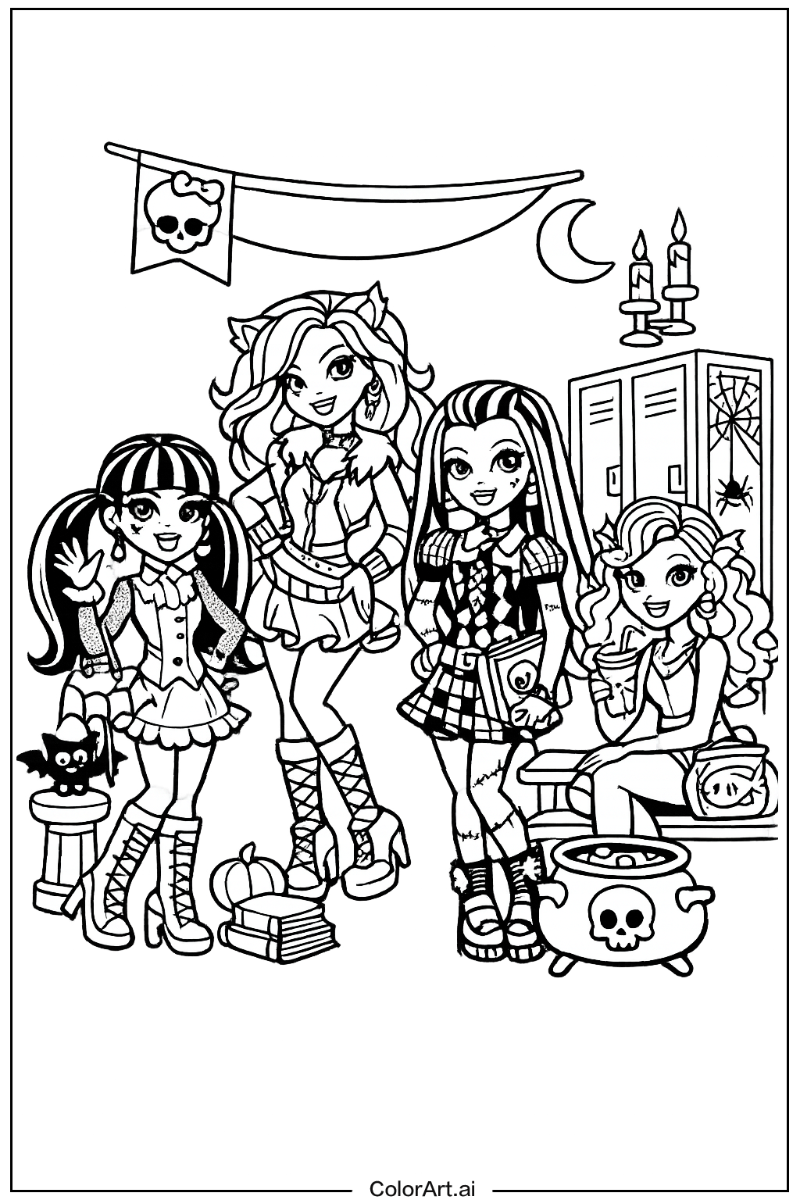Monster high Monster High Scene 2