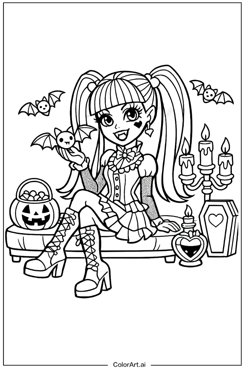 Draculaura Monster High Scene 2