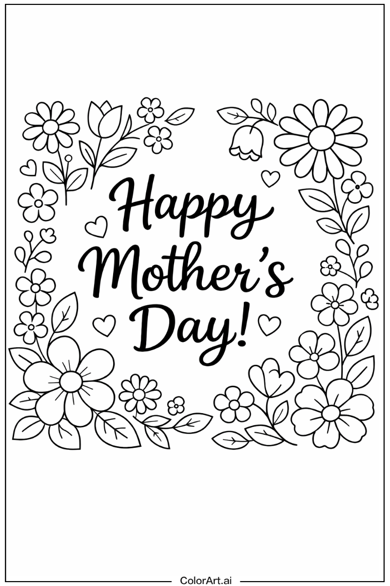 mothers day with Flowers 3