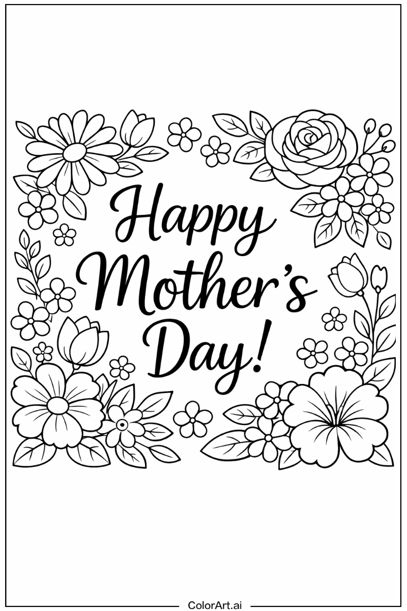 mothers day with Flowers 4