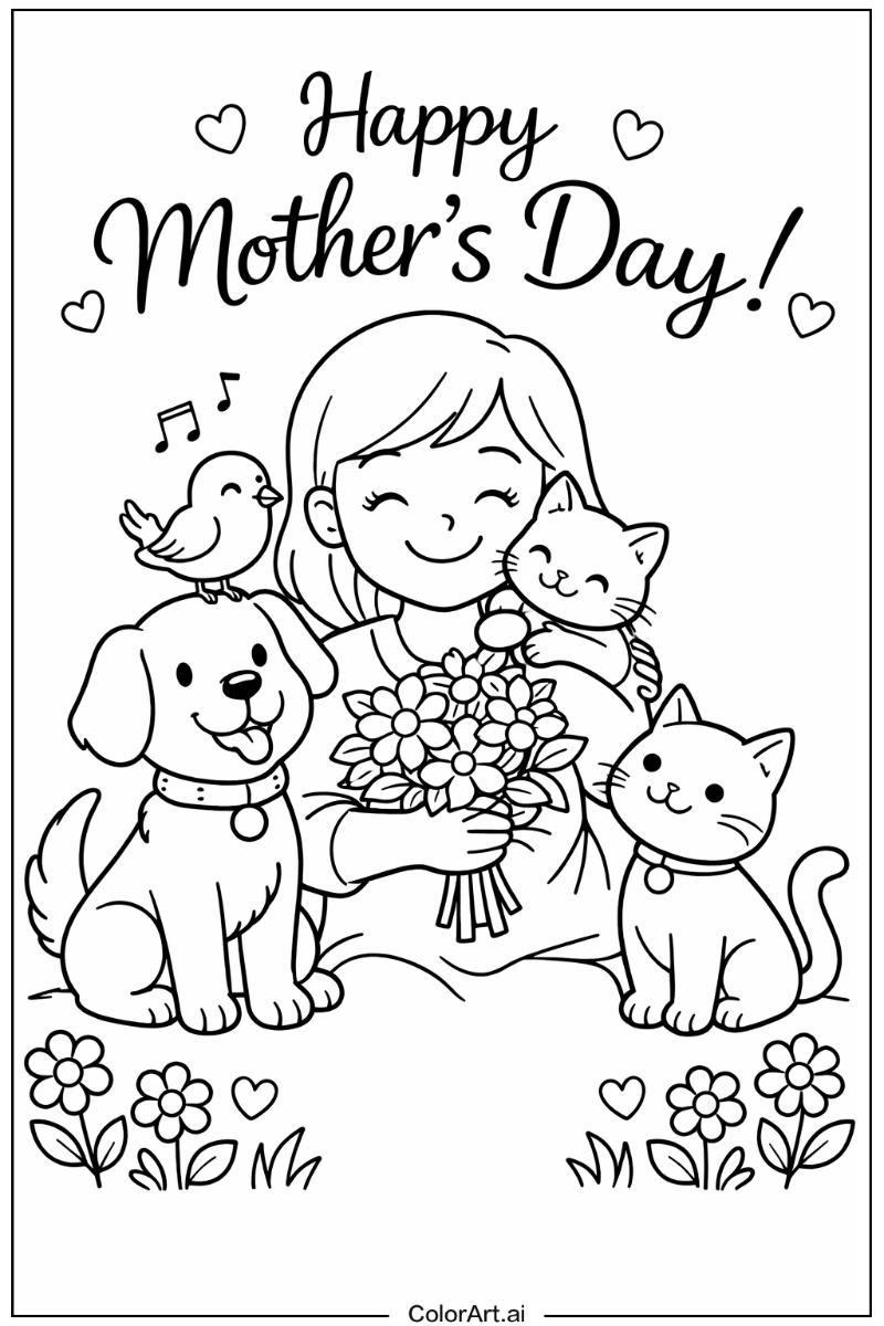 mothers day with Friends 1