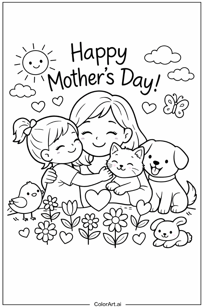 mothers day with Friends 5