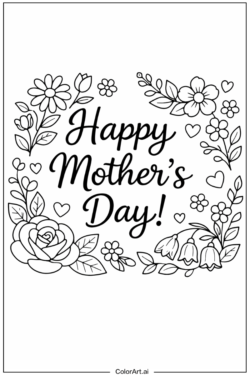 mothers day with Flowers 1