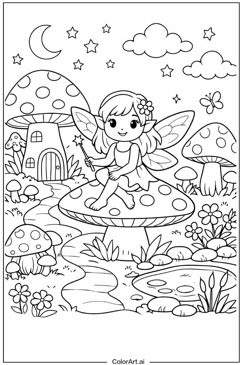 Fairy mushroom Mushroom Design