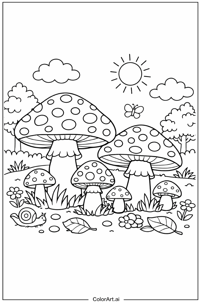 Red mushroom Mushroom Design