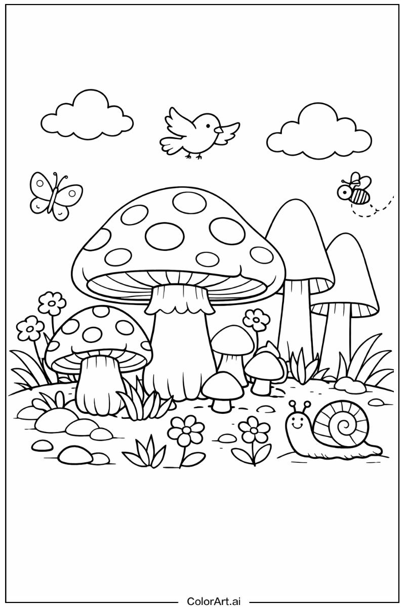 Cap Mushroom Scene 2
