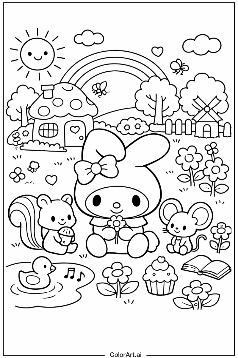Sweet My melody Design