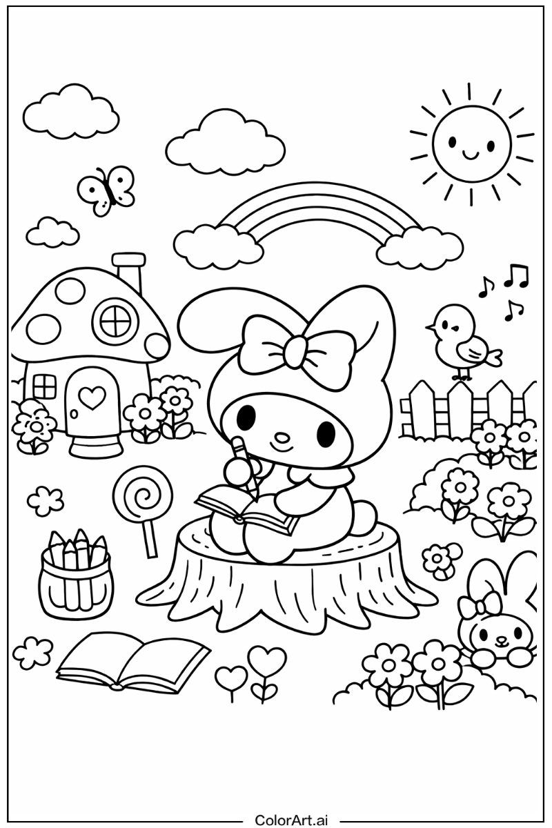 Aesthetic My melody Design