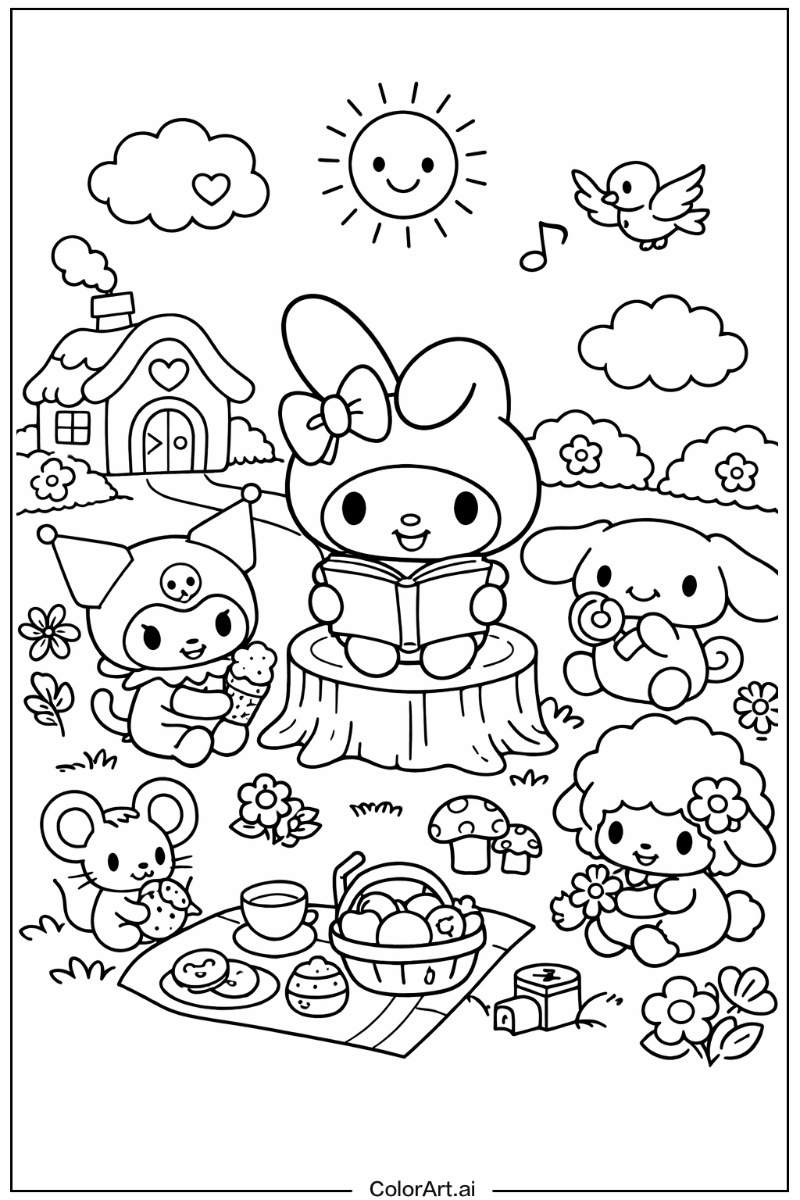 My melody with Friends Theme